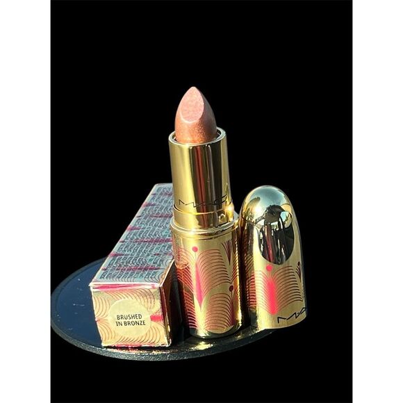 MAC Holiday 2024 Frost Lipstick in Brushed in Bronze - Picture 12 of 16